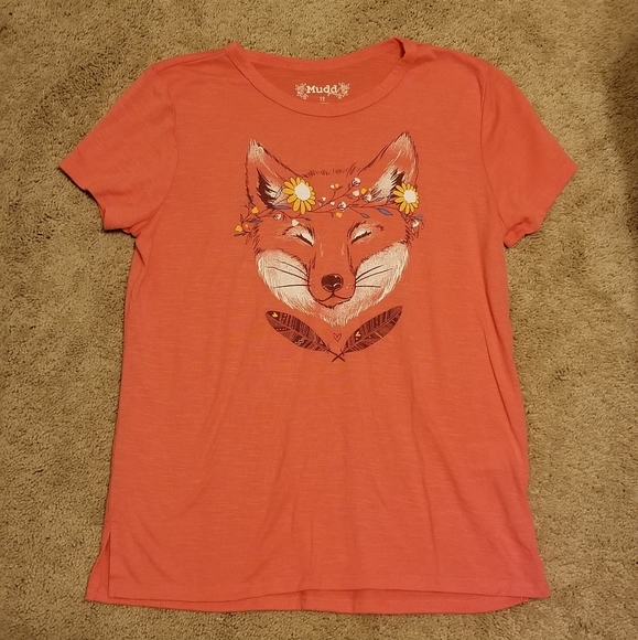 Girls size 10/12 tops: Mudd, red camel, Arizona - Picture 5 of 7